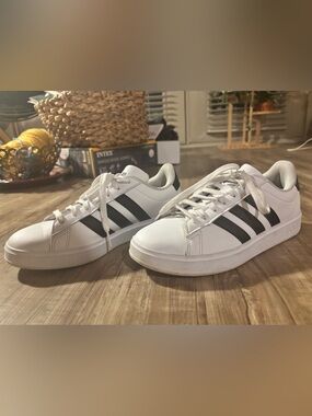 adidas gazelle silver green womens adidas VL COURT 3.0 K SNEAKER main image 1